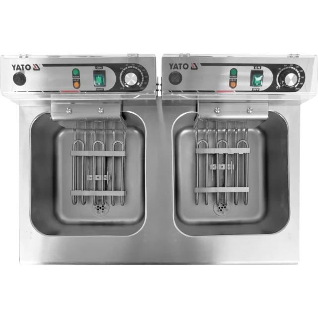 Фритюрница двойная с тумбой Yato 2x11,5 л (5906083009655)