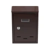Поштова скринька Vorel 285x200x60 мм Brown (5906083012662)