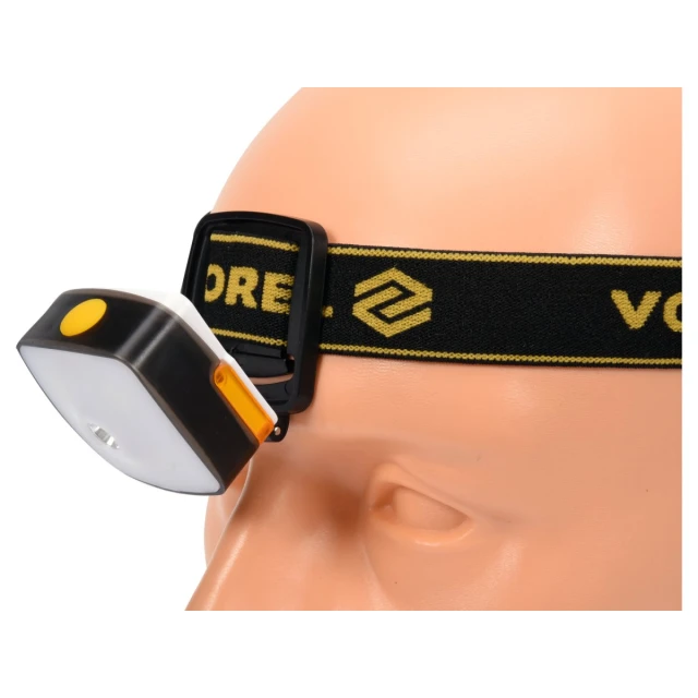 Ліхтар налобний Vorel 3W LED і 4 SMD LED акумуляторний (5906083015380)