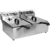 Фритюрниця подвійна Yato 2x6 л 2x3 кВт (5906083024207)