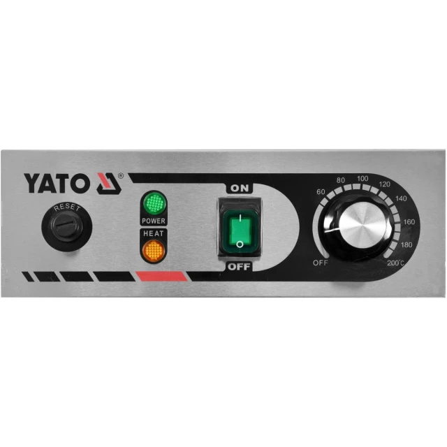 Фритюрниця подвійна Yato 2x6 л 2x3 кВт (5906083024207)
