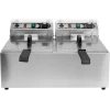 Фритюрниця подвійна Yato 2x8 л 2x3,3 кВт (5906083024221)