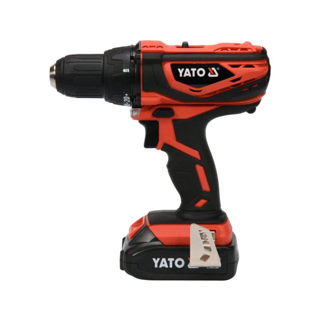 Дриль-шуруповерт Yato 18V 40 Nm з акумулятором 2 Ah (5906083024962)