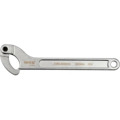 Ключ крючковый с носиком шарнирный Yato 50-80 мм (5906083025501)