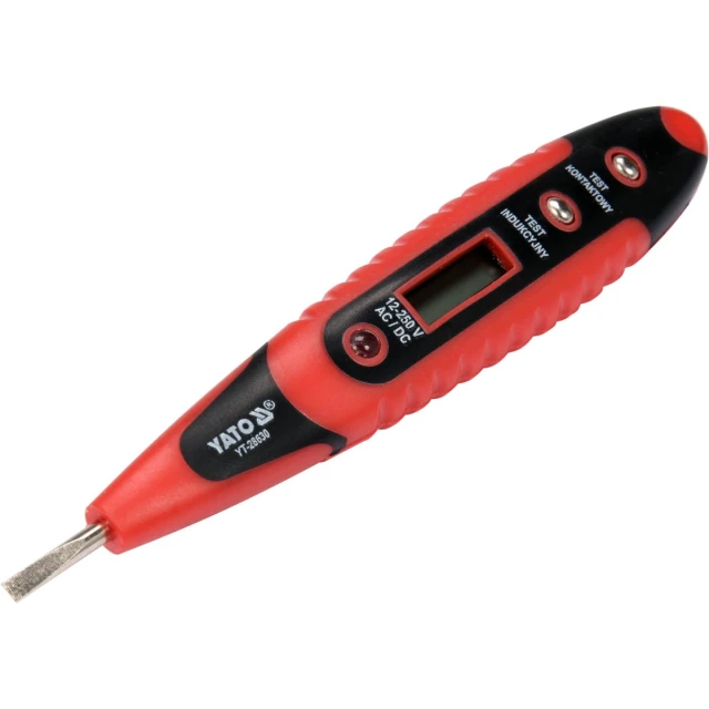 Індикатор напруги Yato 12~220V (5906083027031)