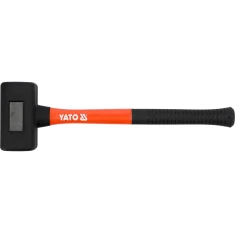 Молоток гумовий безвідкатний Yato 2,4 кг з фіберглас ручкою (5906083028038)