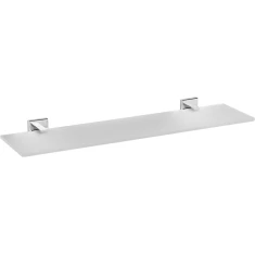 Полиця скляна FALA 50 см Quad Chrome (5906083028243)