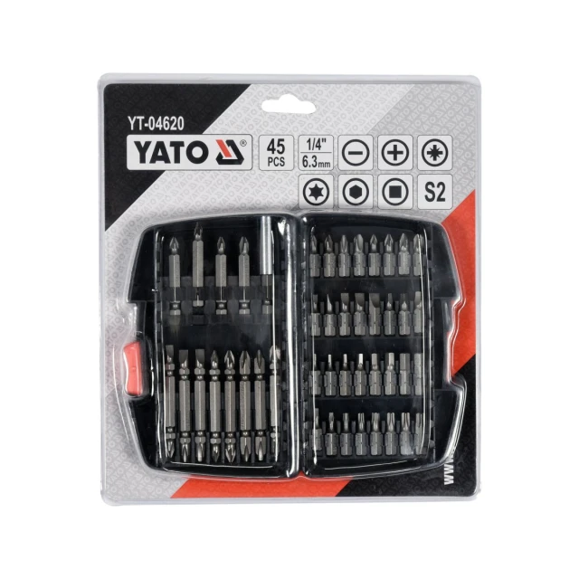 Набор бит Yato 45 шт (5906083031328)
