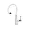 Змішувач для мойки FALA Flexible з гнучким виливом White (5906083031380)