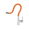 Змішувач для мийки FALA Flexible з гнучким виливом Orange (5906083031403)