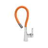 Змішувач для мийки FALA Flexible з гнучким виливом Orange (5906083031403)