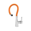 Змішувач для мийки FALA Flexible з гнучким виливом Orange (5906083031403)