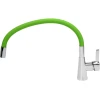 Змішувач для мийки FALA Flexible з гнучким виливом Green (5906083031410)
