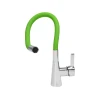 Змішувач для мийки FALA Flexible з гнучким виливом Green (5906083031410)