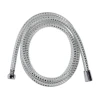 Душовий шланг FALA 2,0 м PVC гладкий хром-White Antytwist (5906083032561)