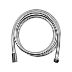 Душевой шланг FALA 1,5 м PVC гладкий Extra Silver Antytwist (5906083032578)