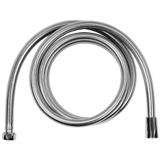 Душевой шланг FALA 2,0 м PVC гладкий Extra Silver Antytwist (5906083032585)