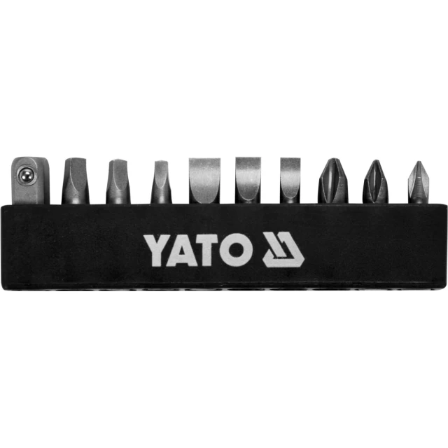 Набір біт з тріскачкою Yato 1/4