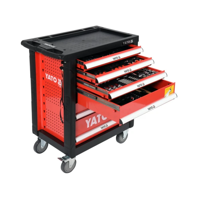 Сервісна шафа з інструментами Yato 185 шт (5906083042058)