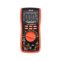 Мультиметр цифровой Yato True RMS с автоматическим диапазоном (5906083042553)