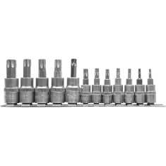 Набір ключів Yato Torx на рейці 12 шт (5906083043314)