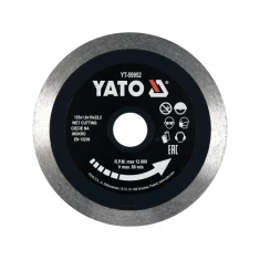 Диск алмазний Yato 125 мм суцільний для кераміки професійний (5906083044472)