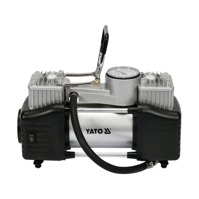 Компресор автомобільний з лампою Yato LED 250 Вт (5906083048883)