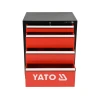 Шафа сервісна базова Yato 4 ящики 660 x 457 x 863 мм (5906083049026)