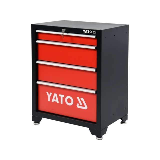 Шафа сервісна базова Yato 4 ящики 660 x 457 x 863 мм (5906083049026)