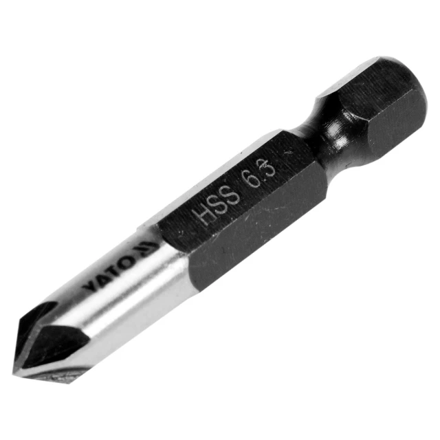 Зенкер для металу Yato 6,3 мм HEX (5906083049149)