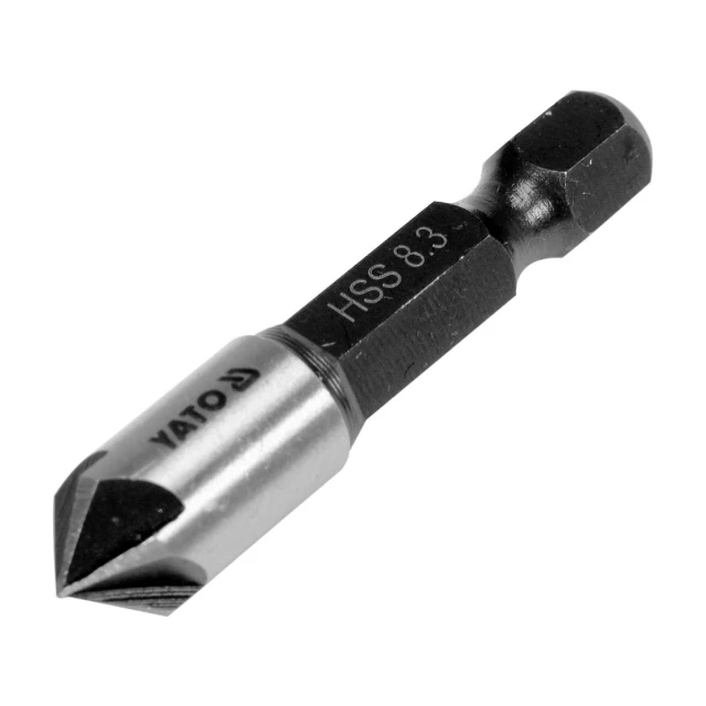 Зенкер для металу Yato 8,3 мм HEX (5906083049156)