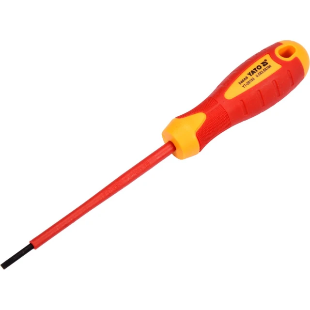 Викрутка ізольована Yato VDE SL 3x100 мм (5906083049262)