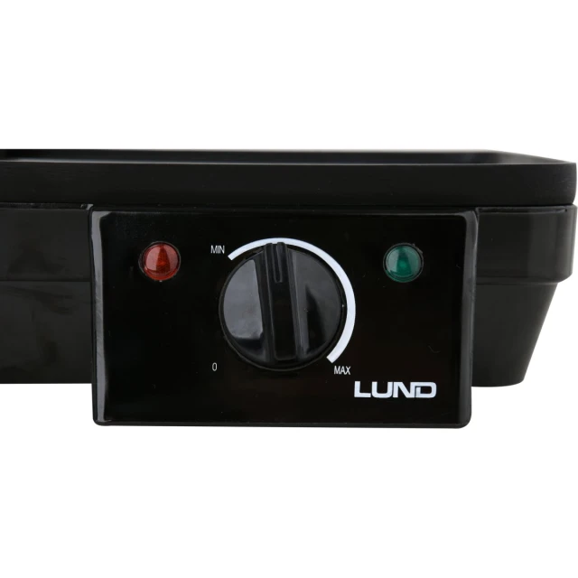 Електрогриль настільний LUND 2000 Вт 2 в 1 40,5x25 см (5906083050428)