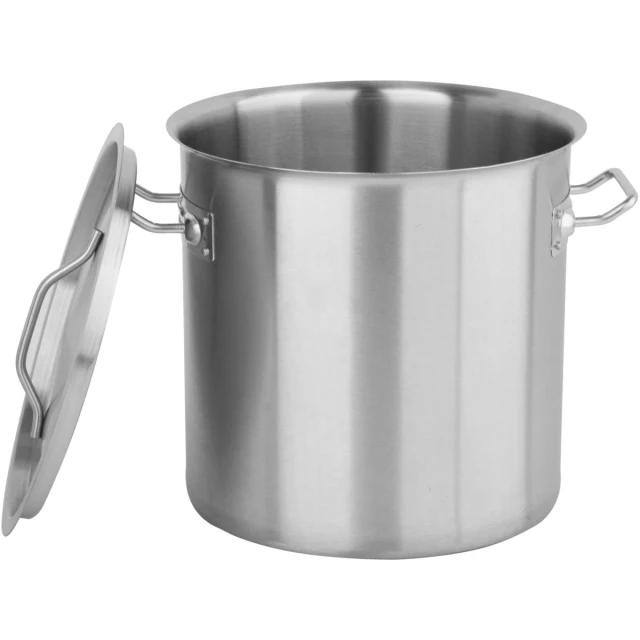 Каструля висока з кришкою Yato 28x28 см 17 л (5906083052163)