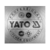 Каструля висока з кришкою Yato 38x38 см 43 л (5906083052293)