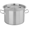 Каструля низька з кришкою Yato 25x18 см 9 л (5906083052330)