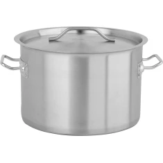 Каструля низька з кришкою Yato 30x20 см 14 л (5906083052347)