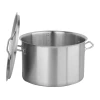 Каструля низька з кришкою Yato 40x26 см 32 л (5906083052385)