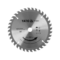Диск пильний твердосплавний для деревини Yato 165x36Tx16 мм для YT-82810 YT-82811 (5906083052903)