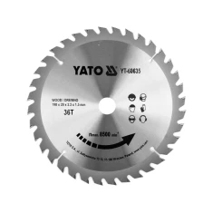 Диск пильний Yato 190x36Tx20 мм для YT-82150 (5906083052958)