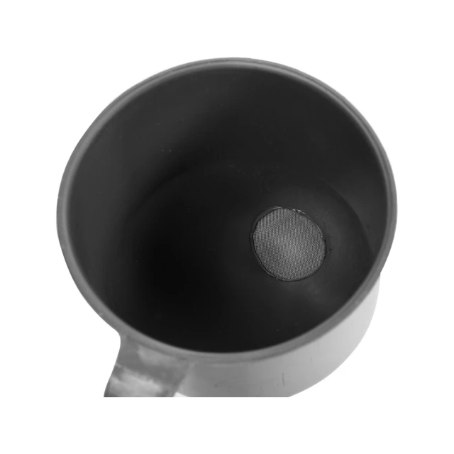 Воронка угловая с сеточкой Vorel 130 мм Grey (5906083055270)