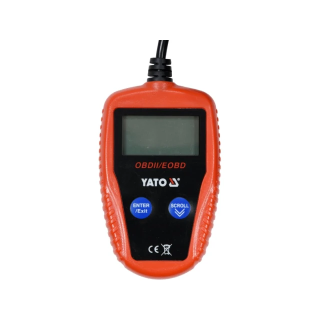 Тестер діагностичний Yato OBD/EOBD (5906083057847)