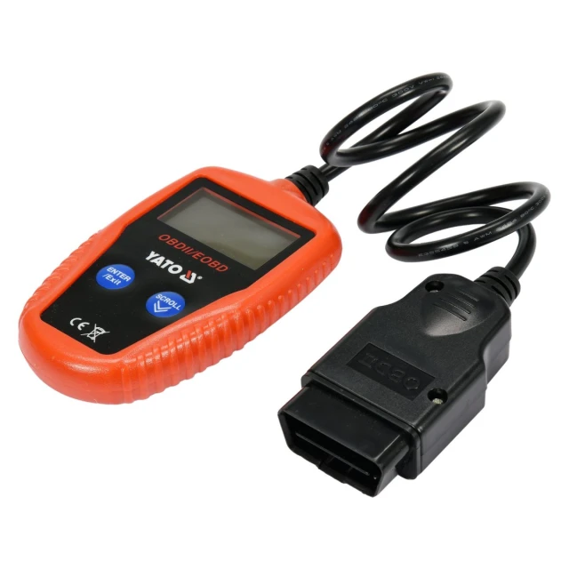 Тестер діагностичний Yato OBD/EOBD (5906083057847)