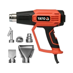Термофен Yato 2000 Вт 50-600°C 3 швидкості з регулюванням температури (5906083058172)