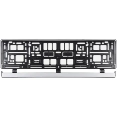 Рамка для номерного знака Vorel Silver (5906083058530)