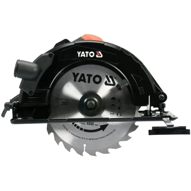 Пила дискова Yato 235 мм 2800 Вт (5906083059599)