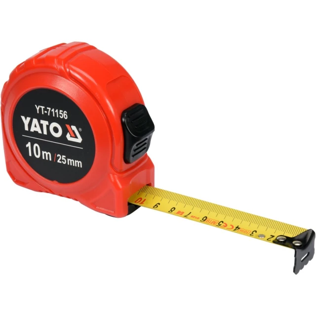 Рулетка Yato 10 м x 25 мм (5906083059759)