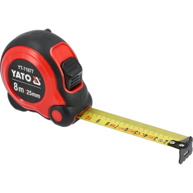 Рулетка Yato 8 м x 25 мм (5906083059827)