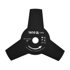 Диск до тримера Yato 255 мм 25,4 мм тризубий (5906083060526)
