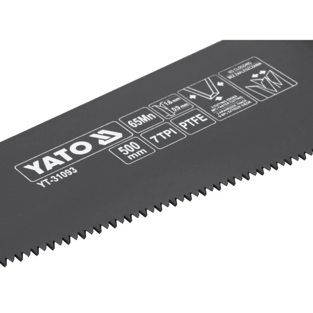 Ножівка Yato 500 мм PTFE (5906083060724)